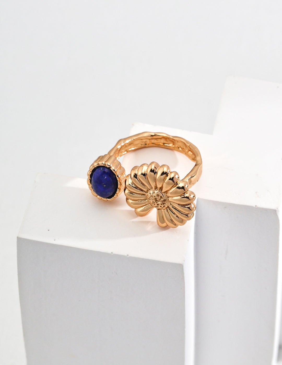 Lapis Lazuli ring in Gold - Plated Silver by ronng