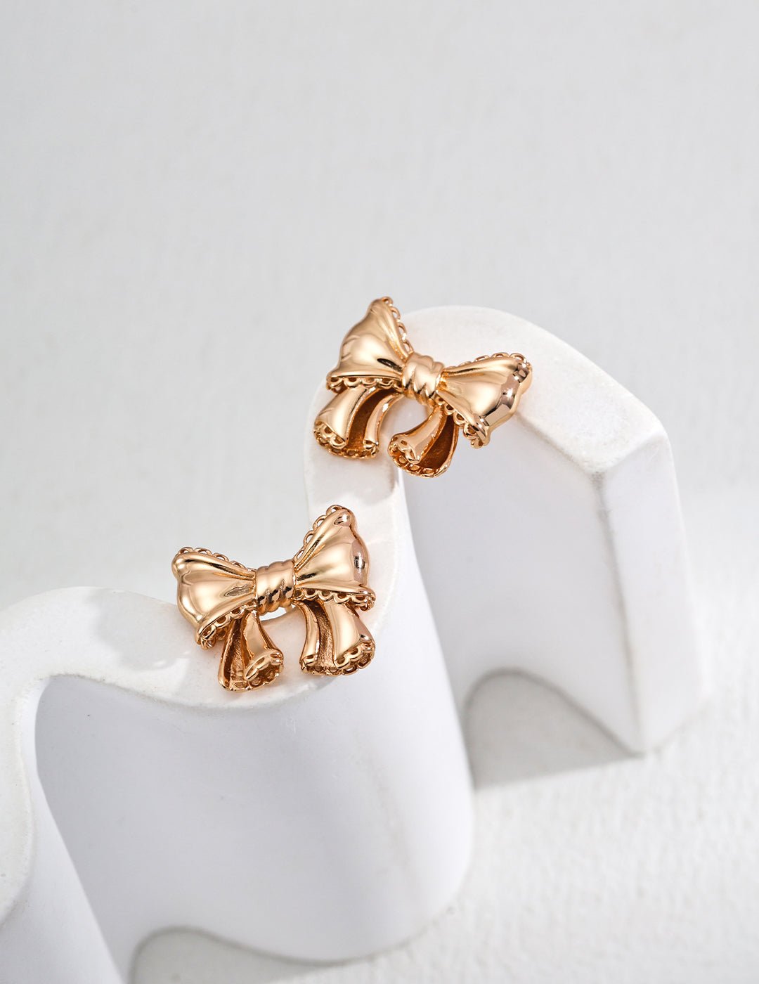 Gold - Plated 925 Silver Earrings by ronny