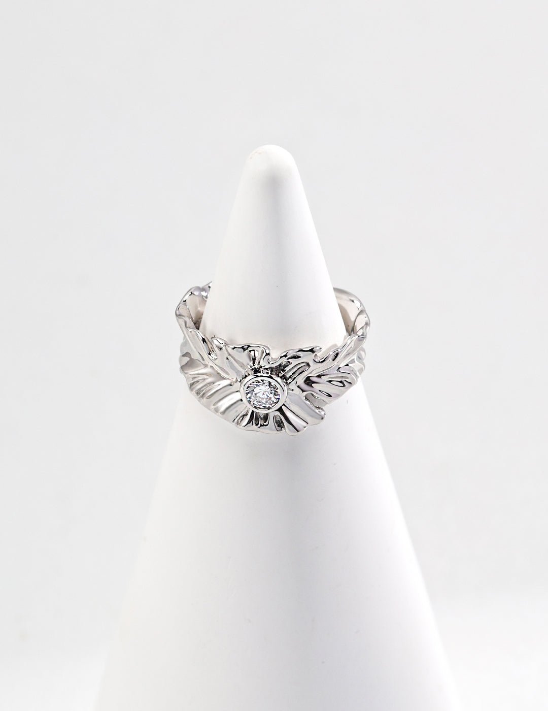 Zircon Ring on Pure Silver by ronny