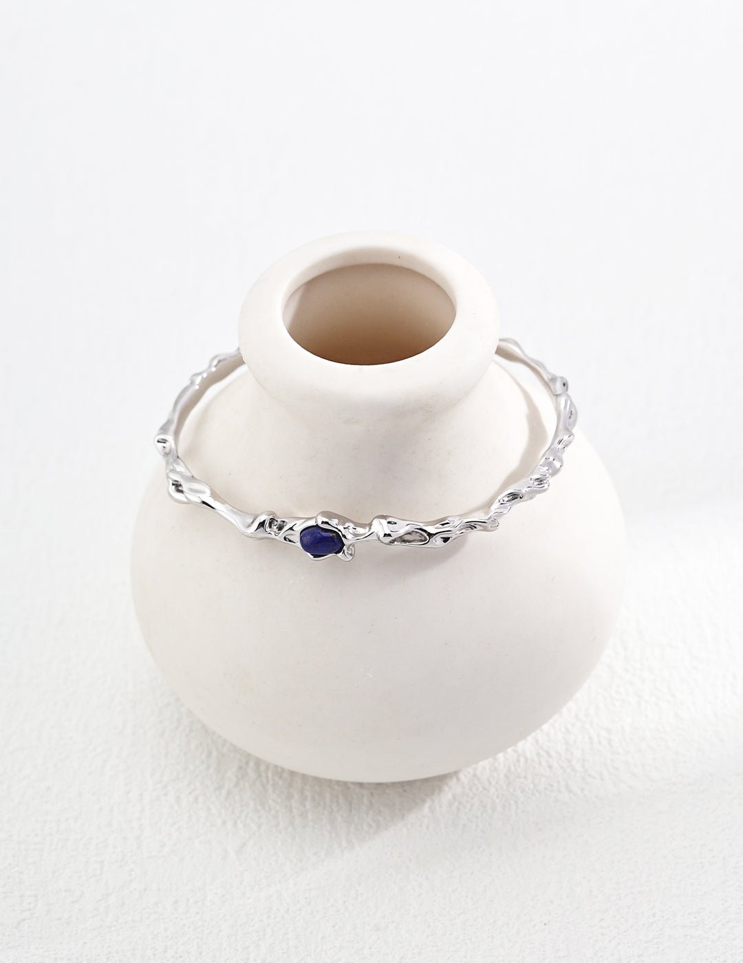 925 Silver Bracelet with Lapis Lazuli by ronny