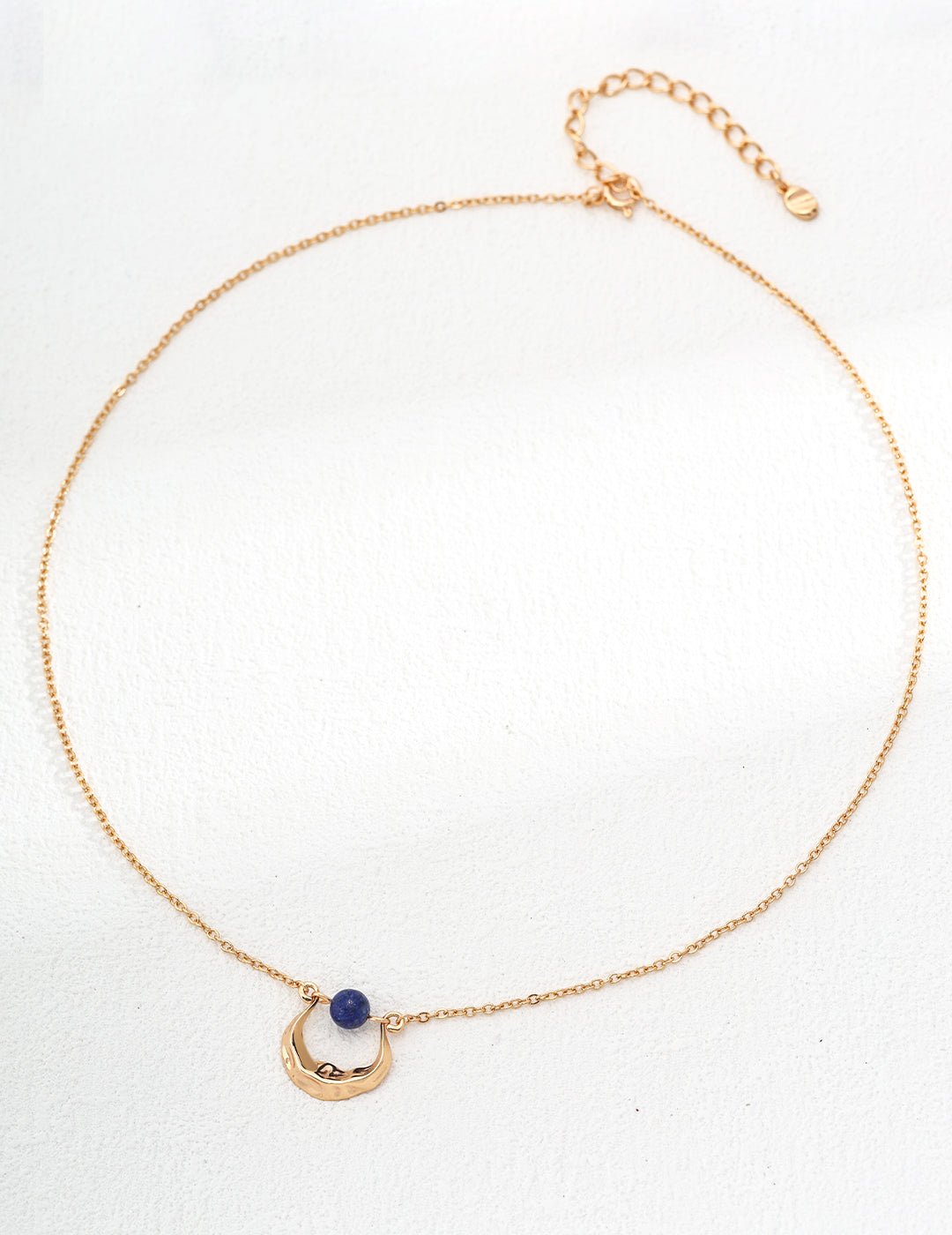 Lapis Lazuli Necklace with Gold-Plated Silver by ronny