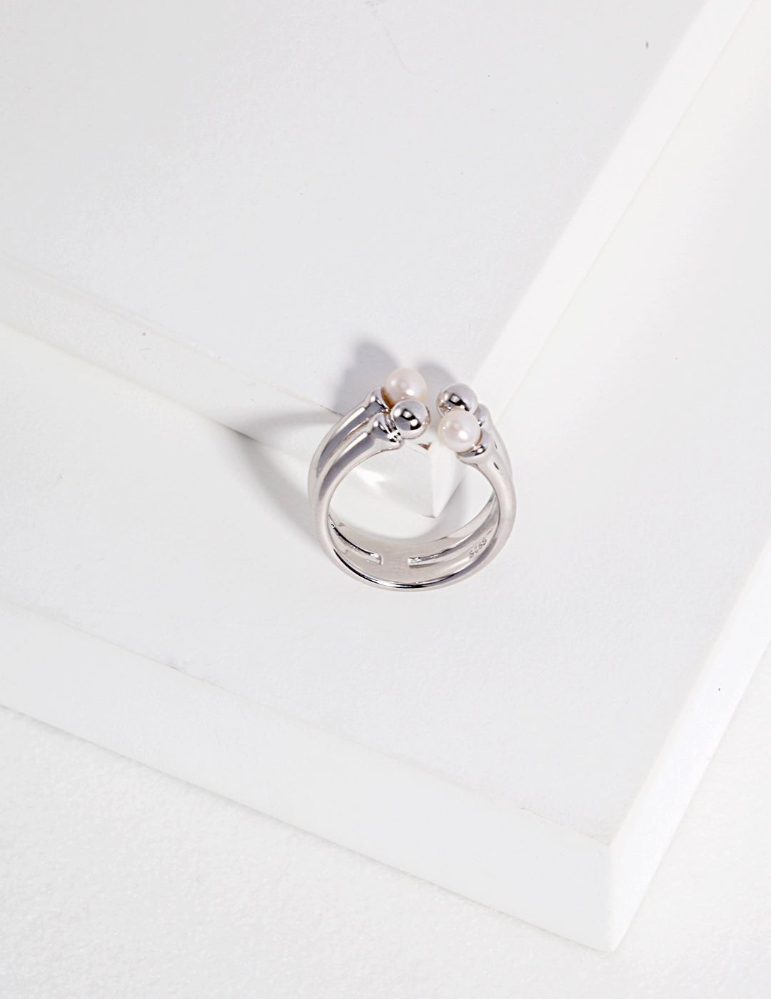 Natural Pearl Ring on Silver by ronny