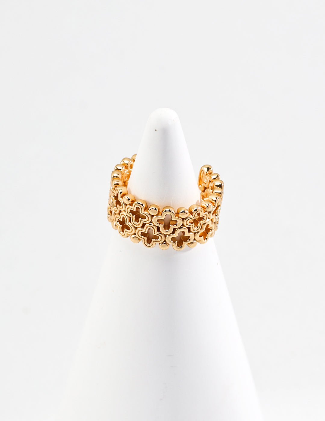 Gold - Plated Silver Ring by ronny